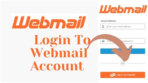 Log in to Webmail